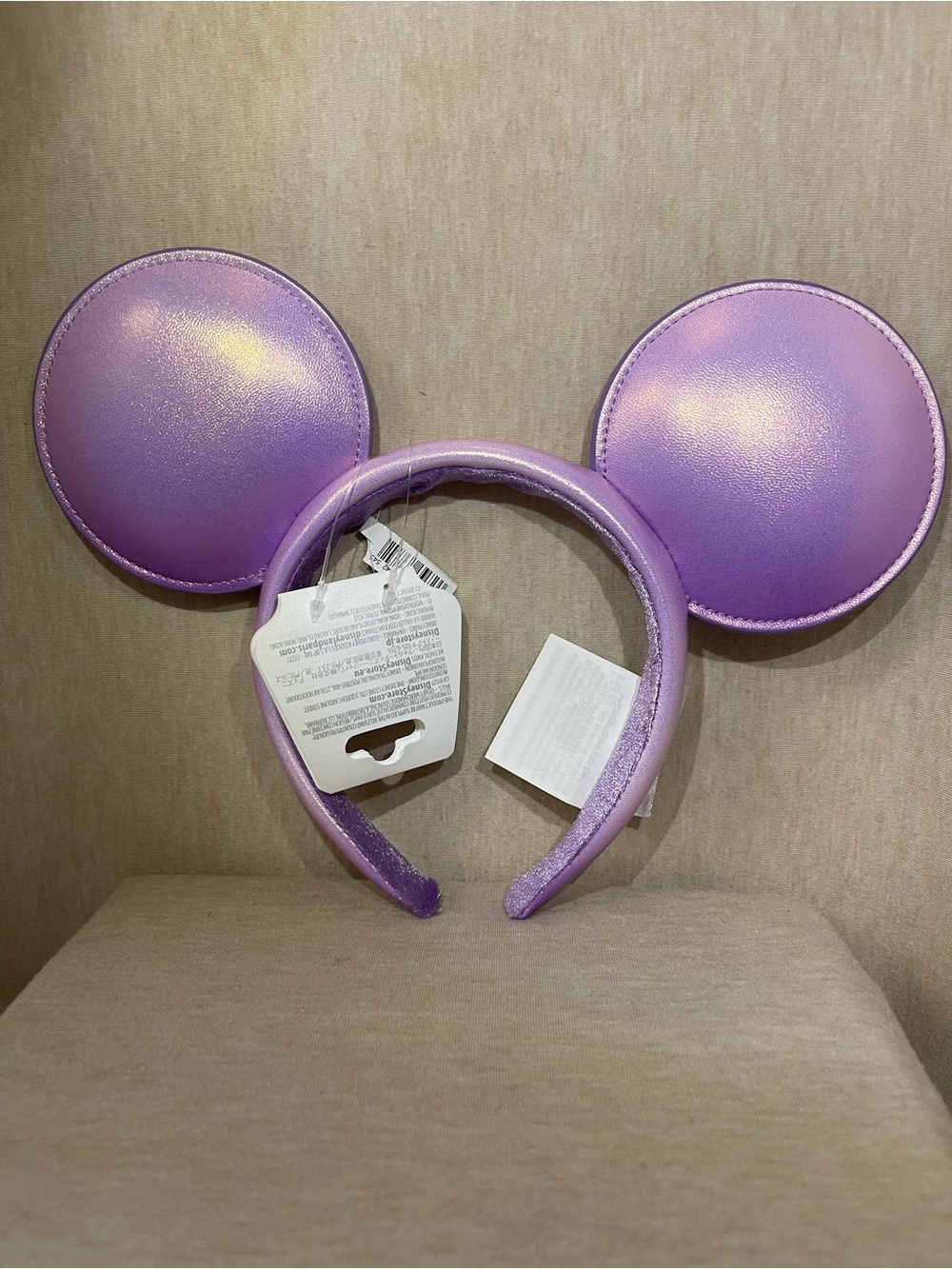 Disney Lavender/Purple Mouse Ear Headband